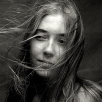 黑白头像图片女生霸气伤感