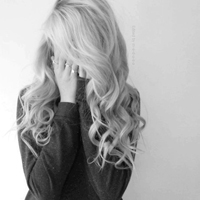 黑白头像图片女生霸气伤感