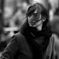 黑白头像图片女生霸气伤感