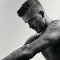 霸气欧美范贝克汉姆纹身头像大图