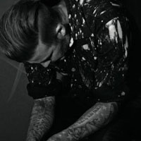 霸气欧美范贝克汉姆纹身头像大图