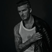 霸气欧美范贝克汉姆纹身头像大图