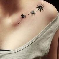 非主流个性女生纹身头像图片2016