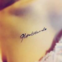 非主流个性女生纹身头像图片2016