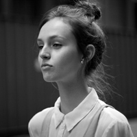 唯美欧美黑白女生头像图片