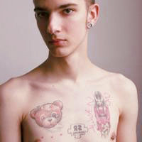 欧美霸气纹身男生头像图片