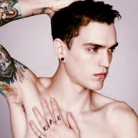 欧美霸气纹身男生头像图片