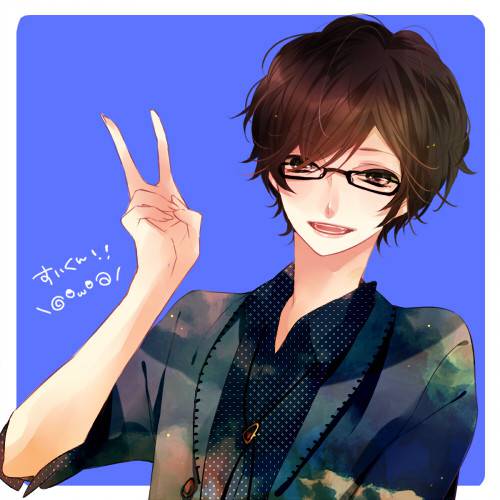 卡通男生亲男生图片高清图片大全