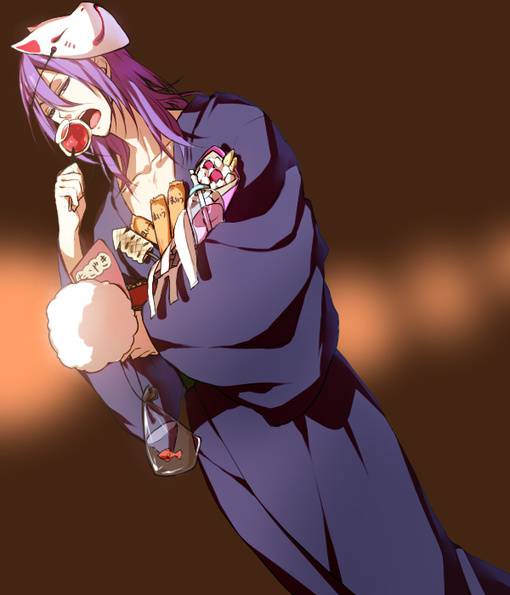 qq冷酷霸气男生图片卡通版