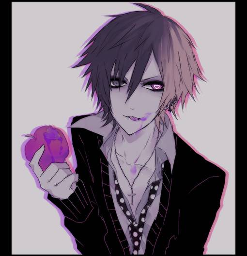 qq冷酷霸气男生图片卡通版