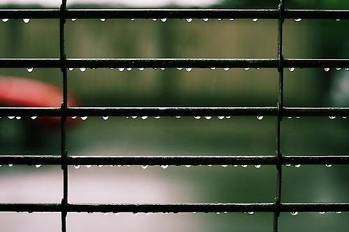 静静听雨伤感唯美意境图