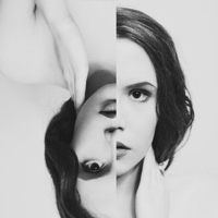 有关欧美女生黑白诡异头像图片