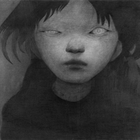 有关欧美女生黑白诡异头像图片