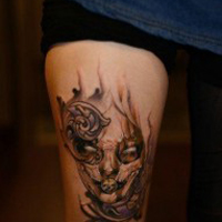 超有个性的纹身头像图片大全