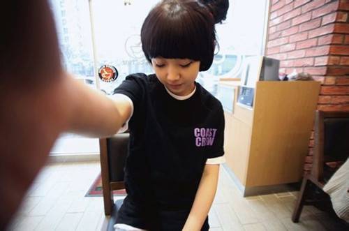 女生恩典超个性写真图片