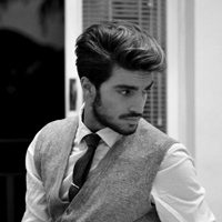 唯美黑白图片成熟男欧美头像大全