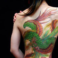 霸气纹身女生图片超拽高雅头像