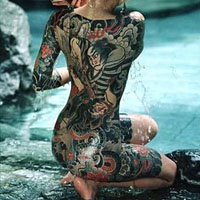 霸气纹身女生图片超拽高雅头像