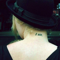 个性的女生纹身QQ头像图片