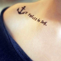 个性的女生纹身QQ头像图片