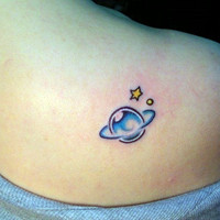 个性的女生纹身QQ头像图片