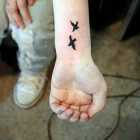 个性的女生纹身QQ头像图片