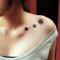 个性的女生纹身QQ头像图片