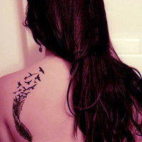 个性的女生纹身QQ头像图片