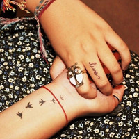 个性的女生纹身QQ头像图片