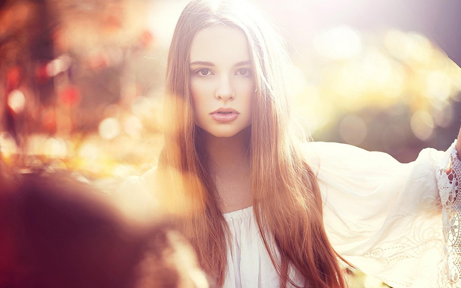 欧美风格森系女生非主流图片