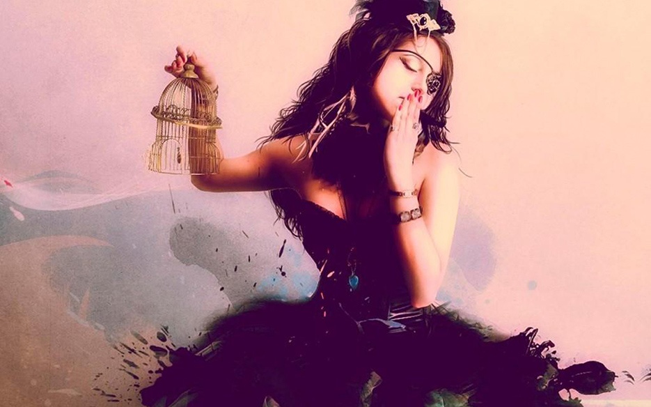 非主流个性伤感女生图片