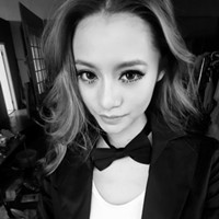 最新非主流女生黑白头像图片