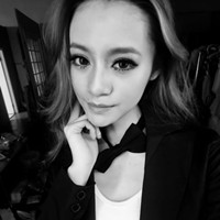 最新非主流女生黑白头像图片