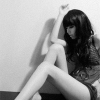 最新非主流女生黑白头像图片