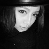 最新非主流女生黑白头像图片