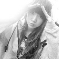 最新非主流女生黑白头像图片