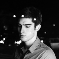 欧美男模超拽黑白头像图片