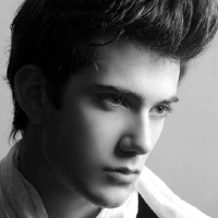 欧美男模超拽黑白头像图片