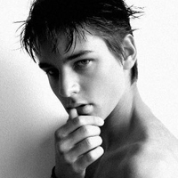 欧美男模超拽黑白头像图片