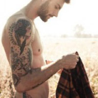 锁骨纹身女生头像图片大全图片