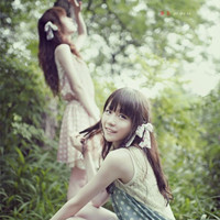 蘑菇头宝宝女生头像图片