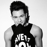 欧美男模超拽黑白头像图片