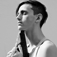 欧美男模超拽黑白头像图片