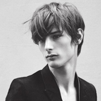 欧美男模超拽黑白头像图片