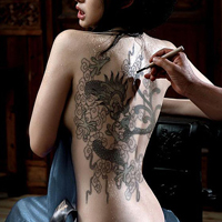 中国纹身男生头像图片大全图片大全