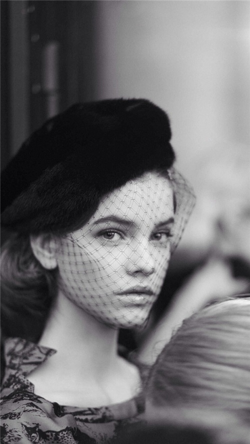 浪漫欧美复古黑白个性手机壁纸