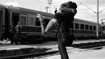 欧美女生唯美意境空间素材