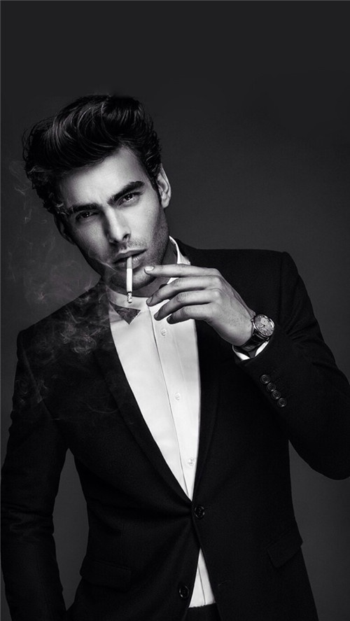 禁欲系欧美男生个性酷手机壁纸图片