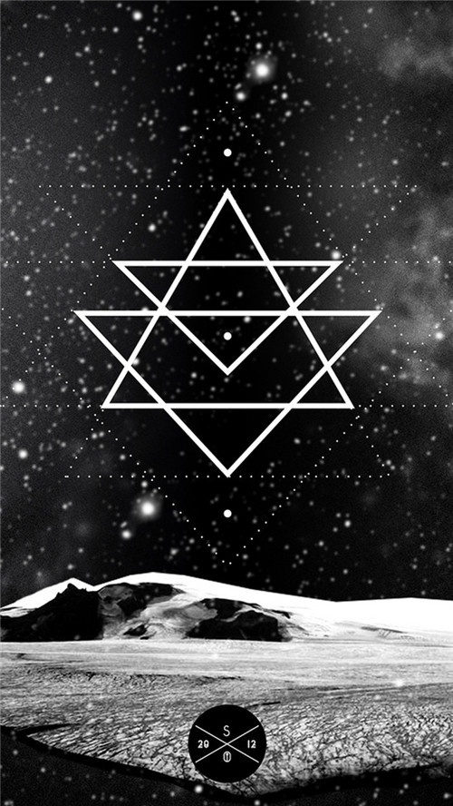 创意个性欧美黑白手机背景图片