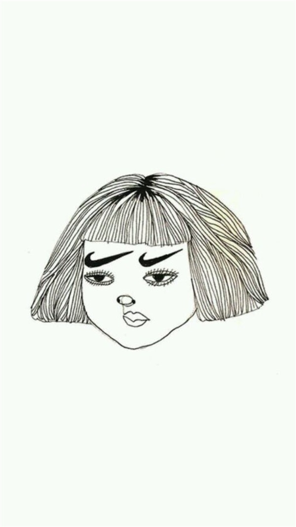 黑白风格欧美女意境图片赏析